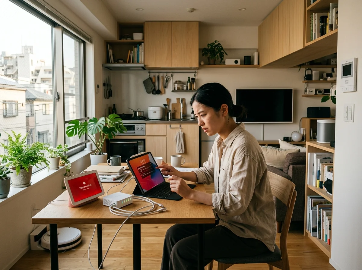 トラブルシューティング画面