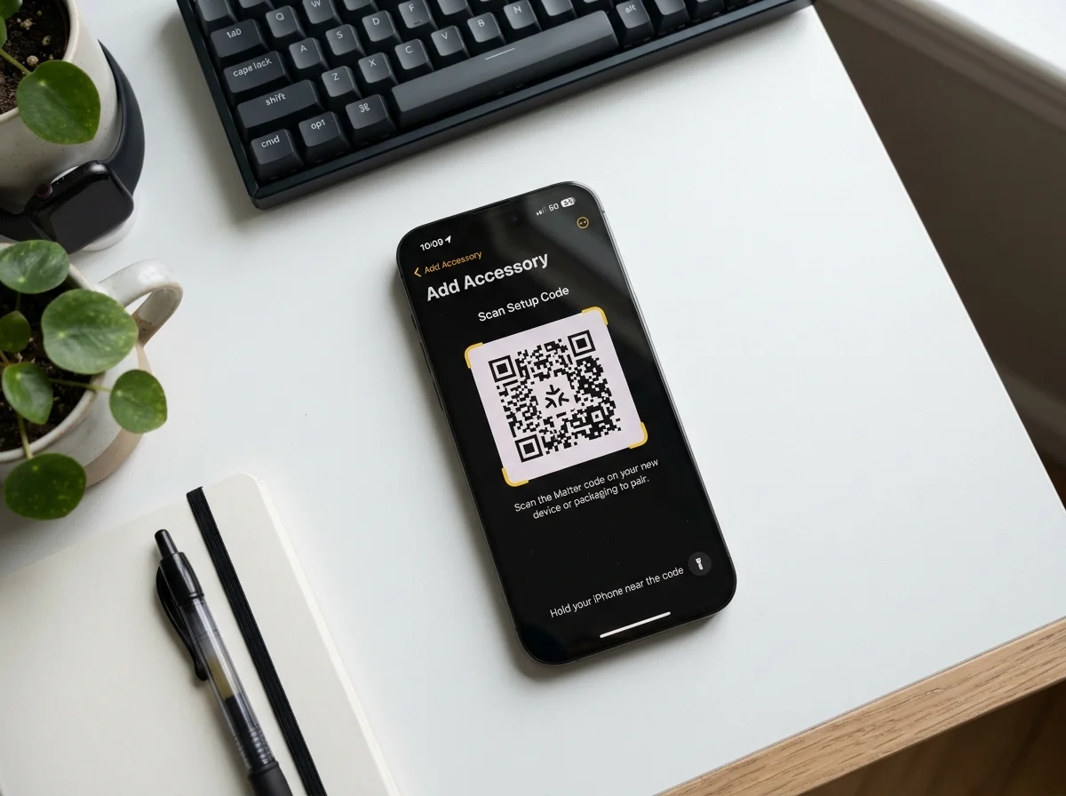 Matter接続の設定画面