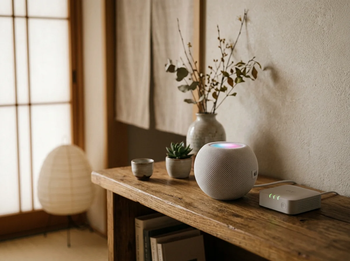 HomePod miniでSiri音声操作